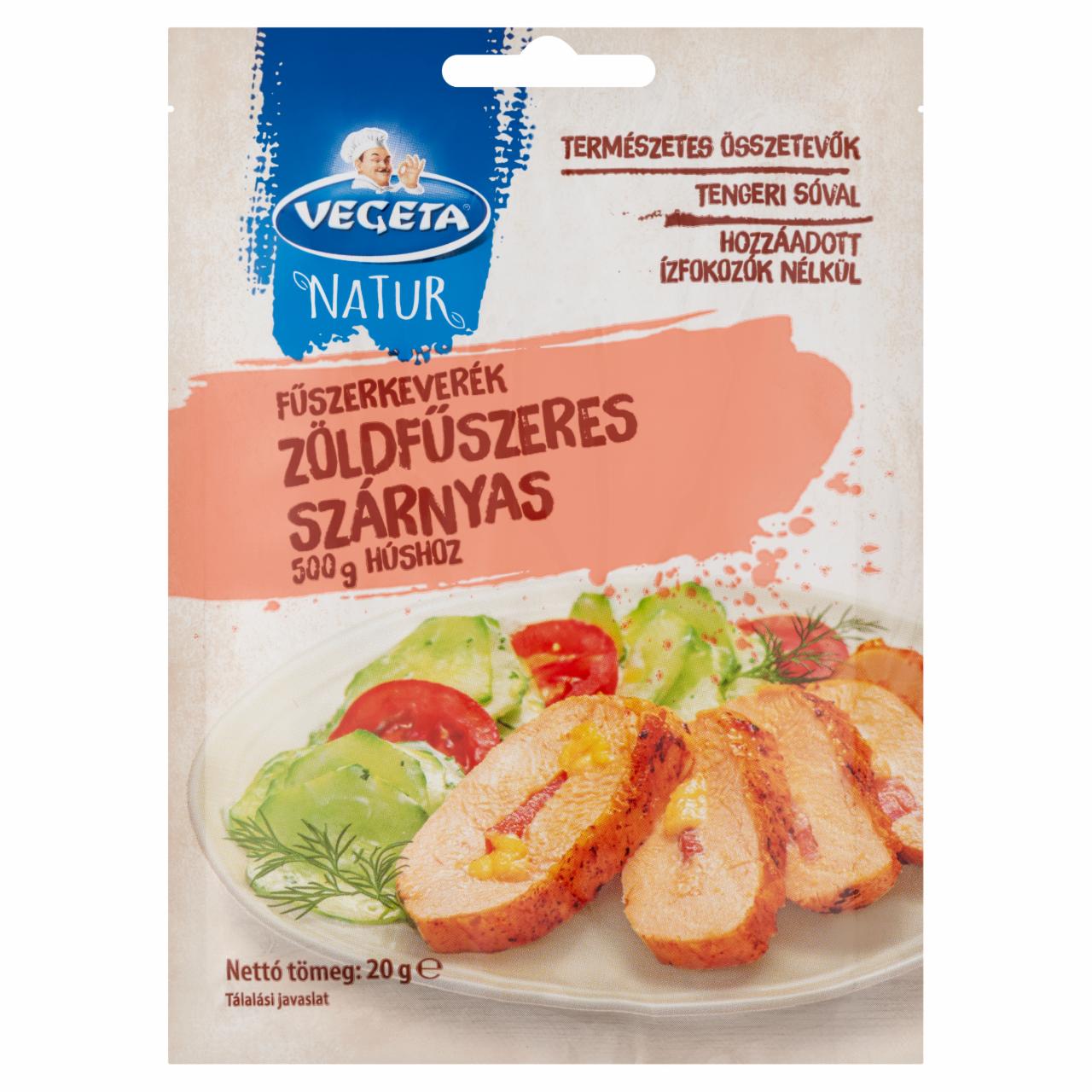Képek - Vegeta Natur zöldfűszeres szárnyas fűszerkeverék 20 g