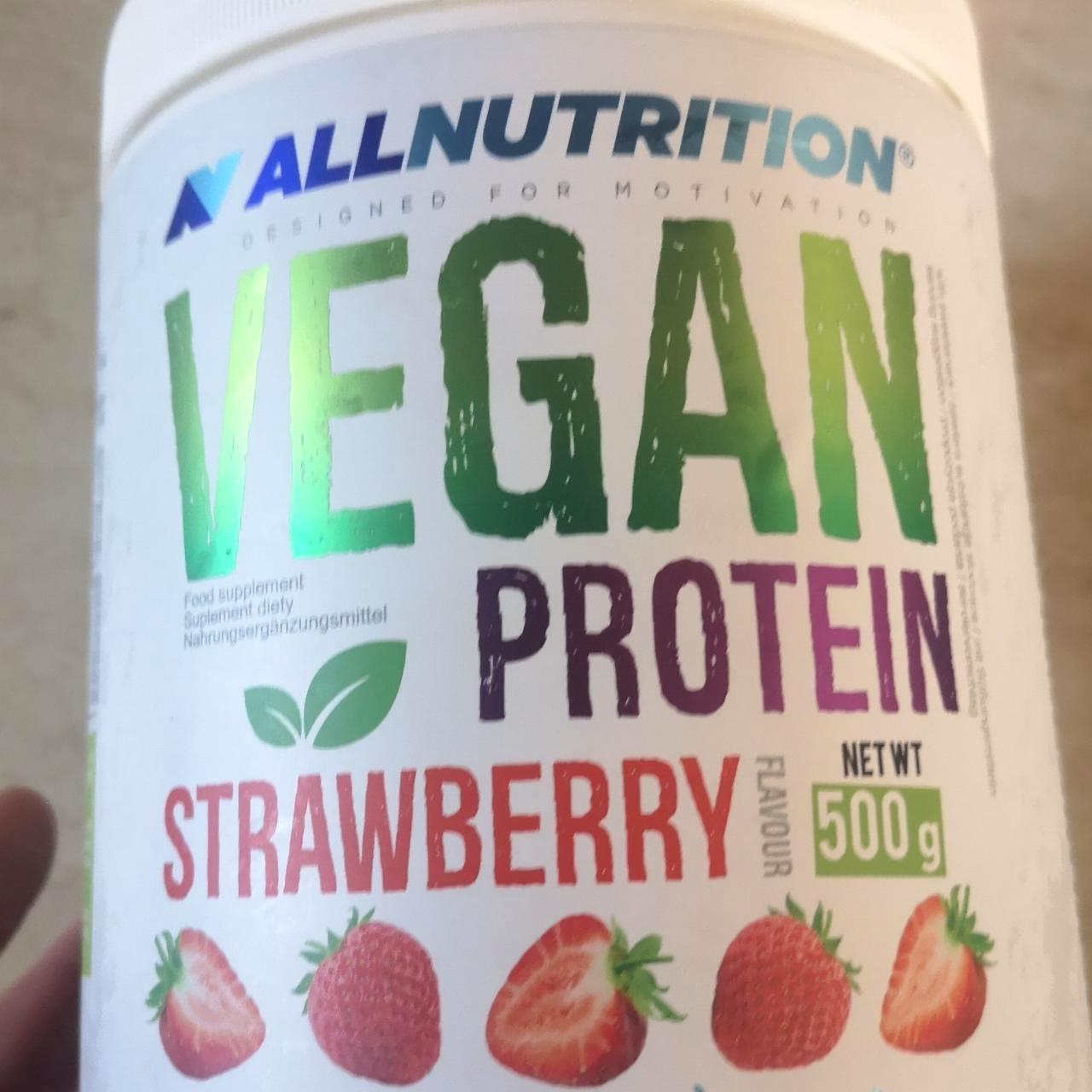 Képek - Vegan protein Epres AllNutrition