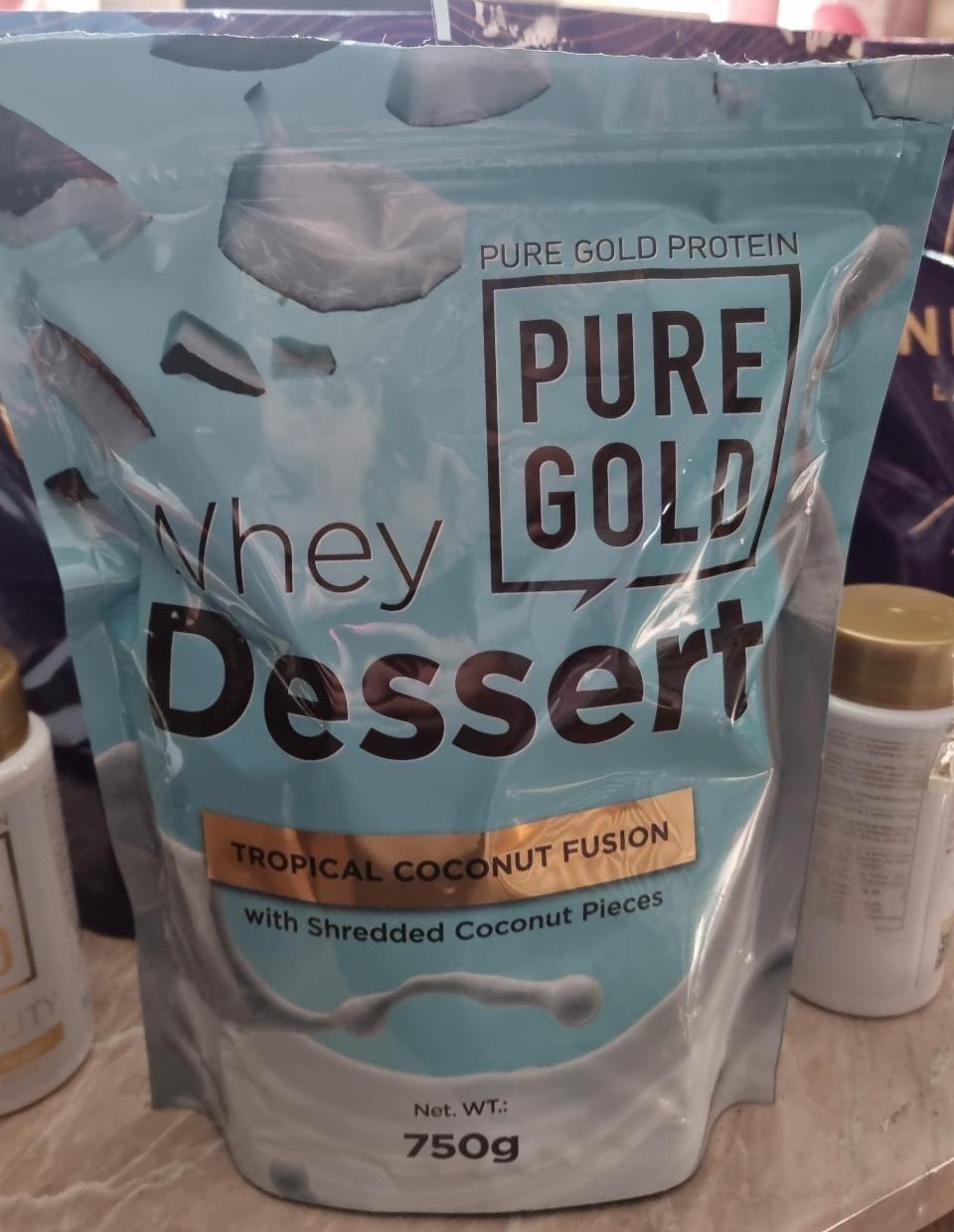 Képek - Whey dessert Tropical coconut fusion Pure gold