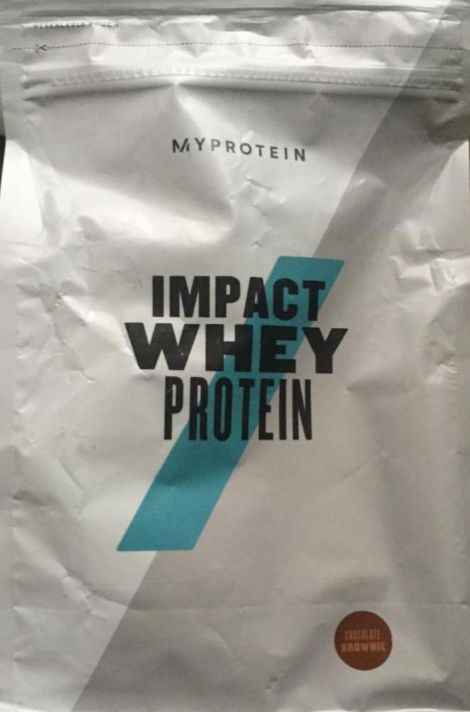 Képek - Impact whey protein Myprotein, ízesítés: csoki-brownie