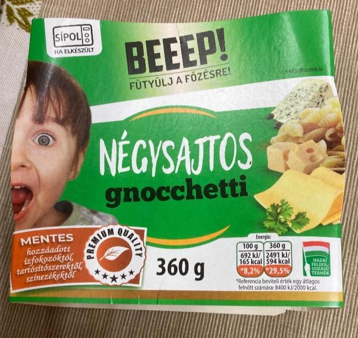 Képek - Négysajtos gnocchetti Beeep!