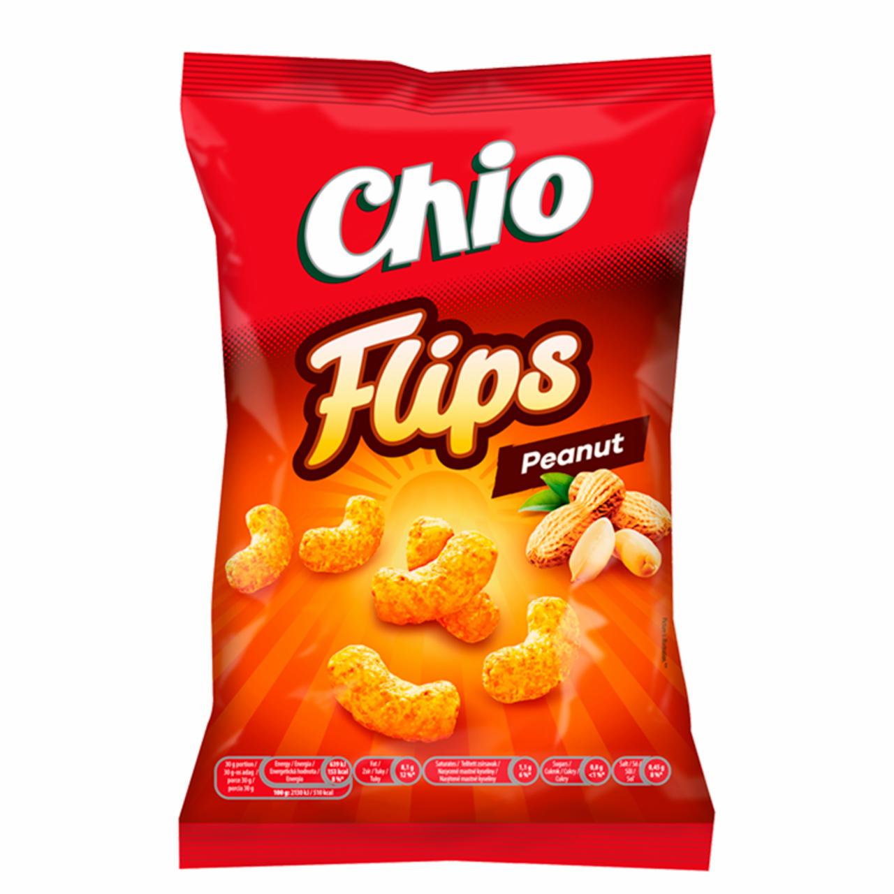 Képek - Chio Flips kukorica-földimogyoró ízű snack 100 g