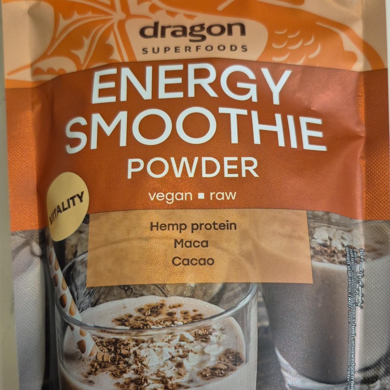 Képek - Energy smoothie powder Vitality Dragon superfoods
