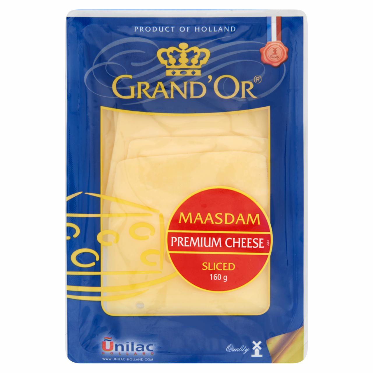 Képek - Grand'Or holland zsíros, félkemény sajt 160 g