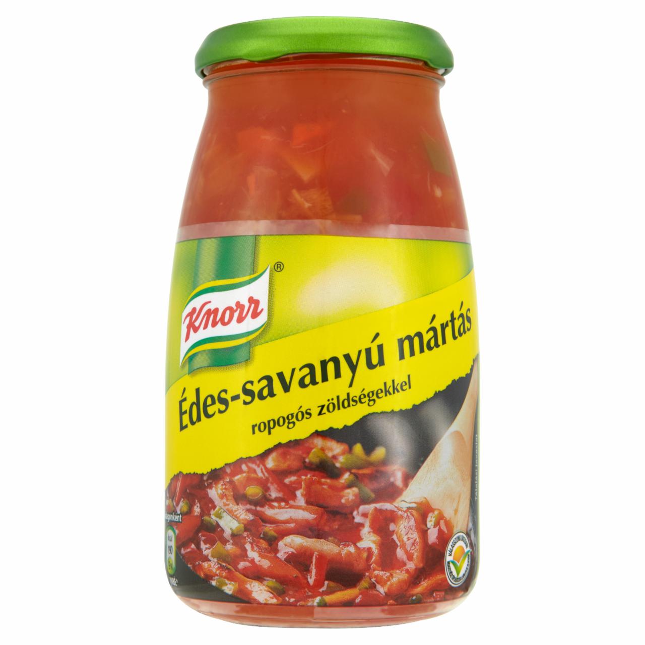 Képek - Knorr édes-savanyú mártás ropogós zöldségekkel 525 g