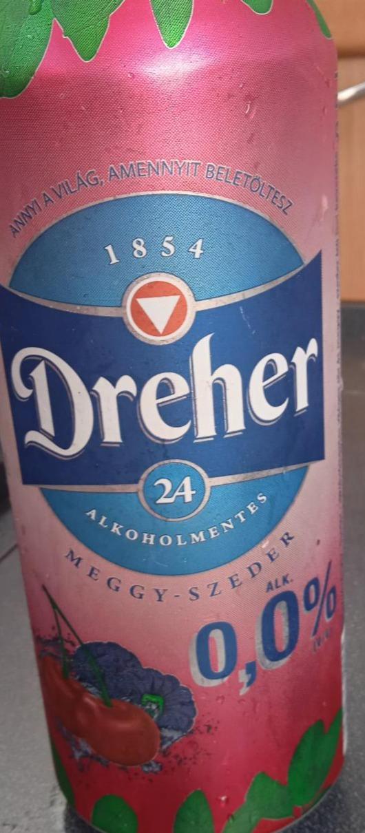 Képek - Dreher alkoholmentes sör meggy-szeder