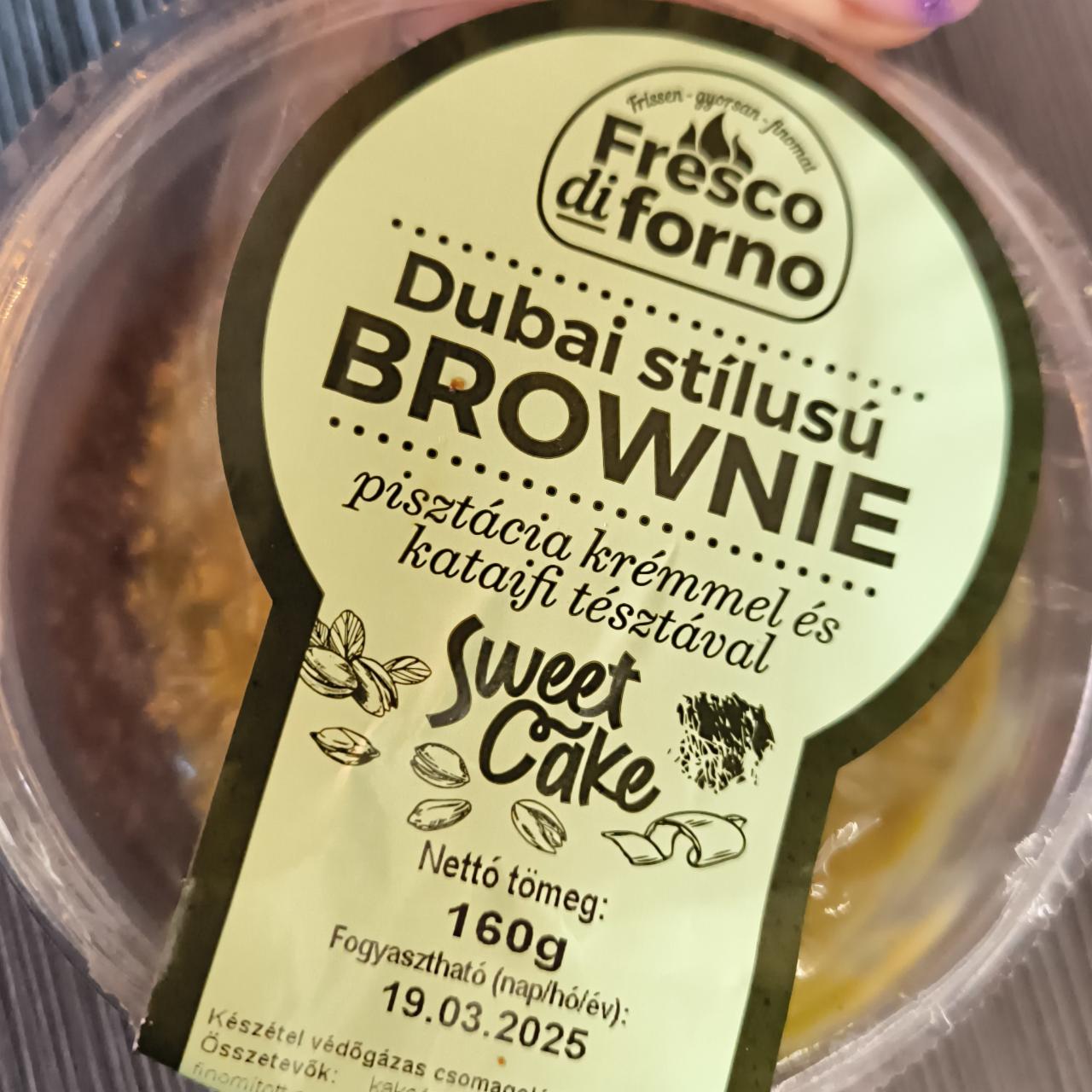 Képek - Dubai stílusú brownie Fresco di forno