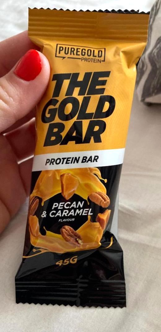 Képek - The gold bar protein bar Pecan & caramel Puregold