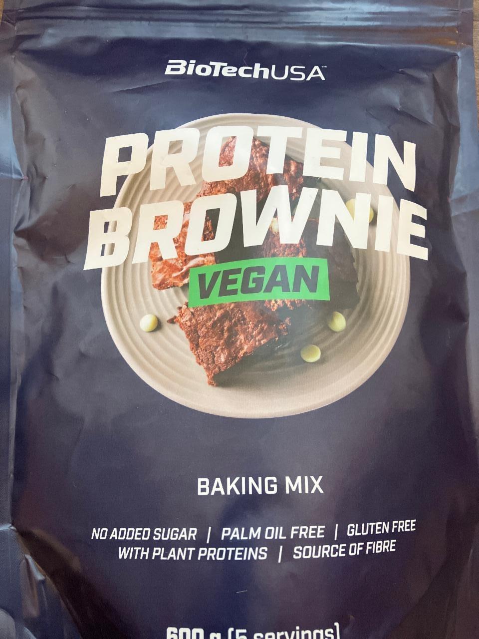 Képek - Protein brownie vegan Baking mix BioTechUSA