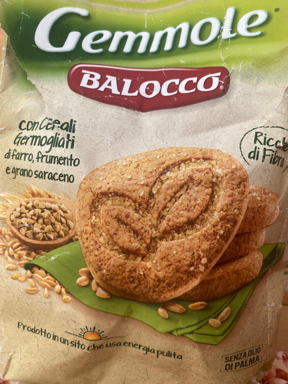Képek - Balocco Gemmole omlós keksz teljes kiőrlésű-, és csíráztatott liszttel 350 g