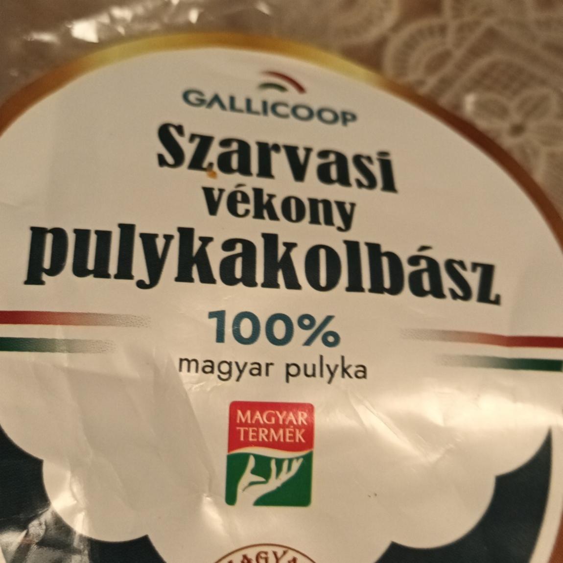 Képek - Szarvasi vékony pulykakolbász Gallicoop