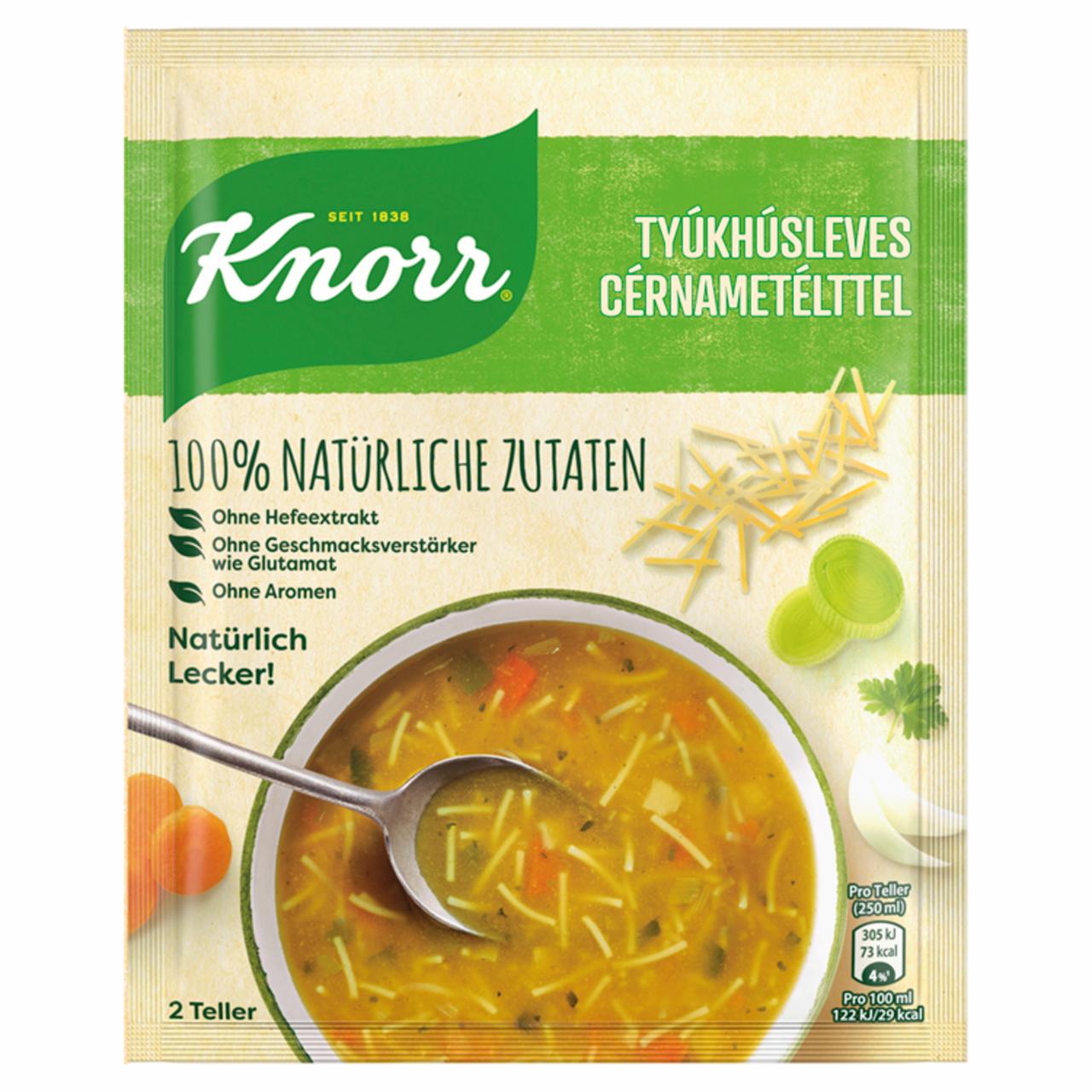 Képek - Knorr tyúkhúsleves cérnametélttel 41 g