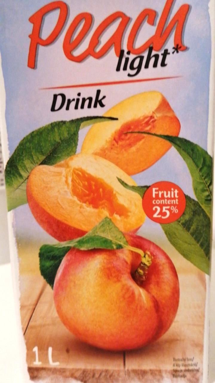 Képek - Peach light drink