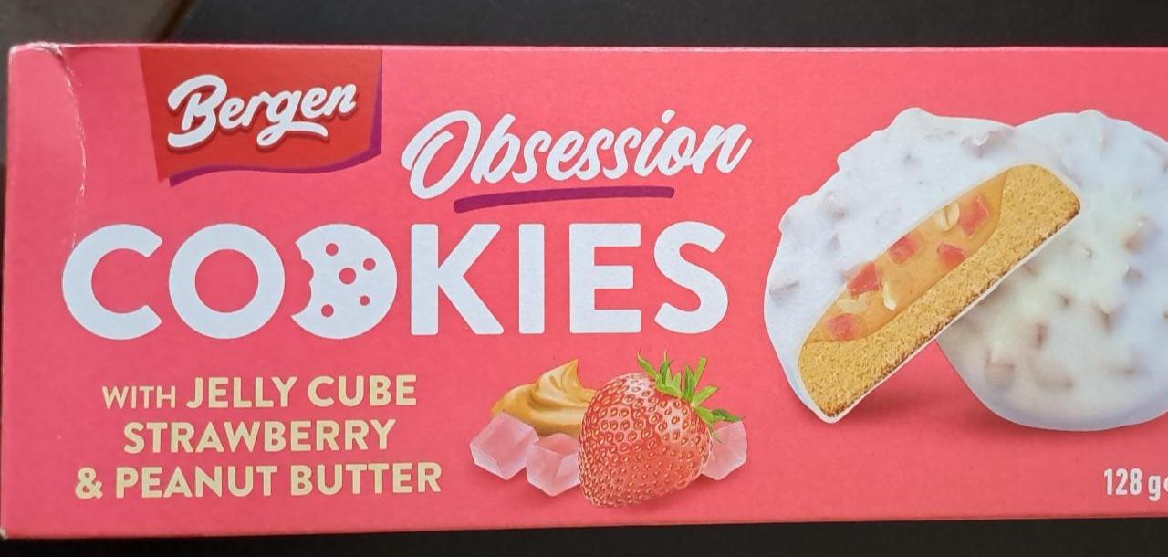 Képek - Obsession cookies with jelly cube strawberry & peanut butter Bergen