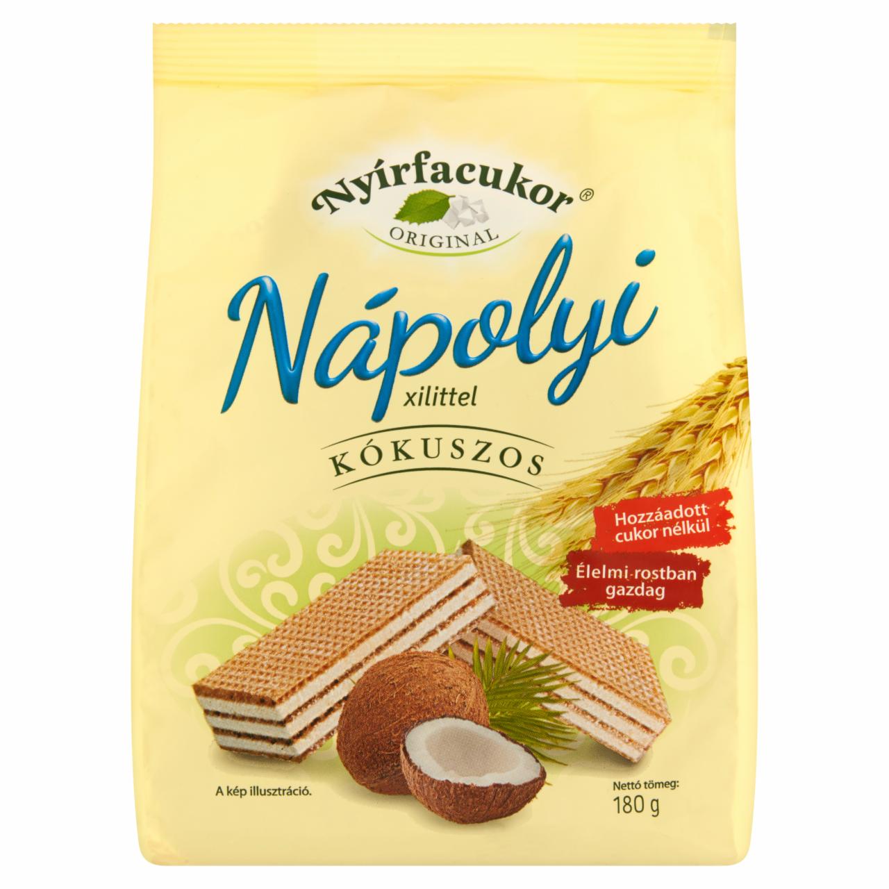 Képek - Nyírfacukor Original kókuszos nápolyi xilittel 180 g