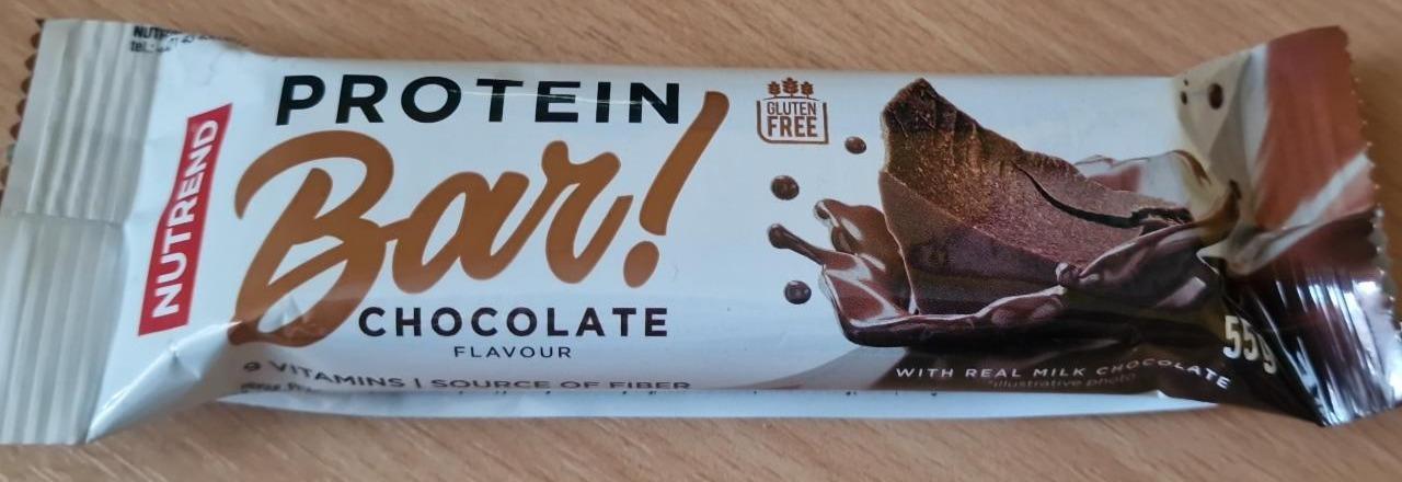 Képek - Protein bar Chocolate flavour Nutrend