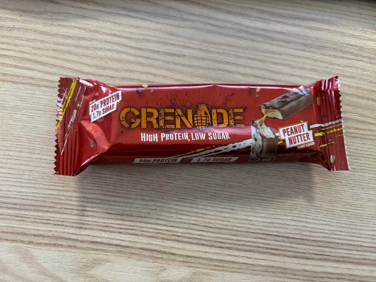 Képek - High protein bar Peanut Nutter Grenade