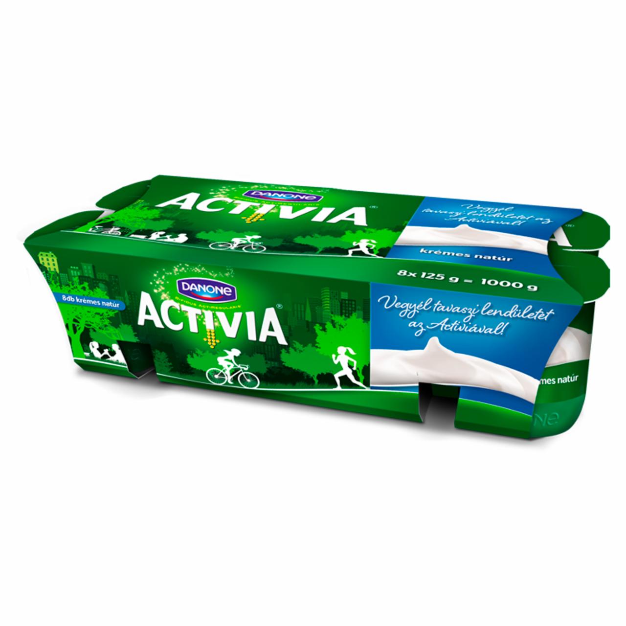 Képek - Danone Activia élőflórás, natúr joghurt 8 x 125 g