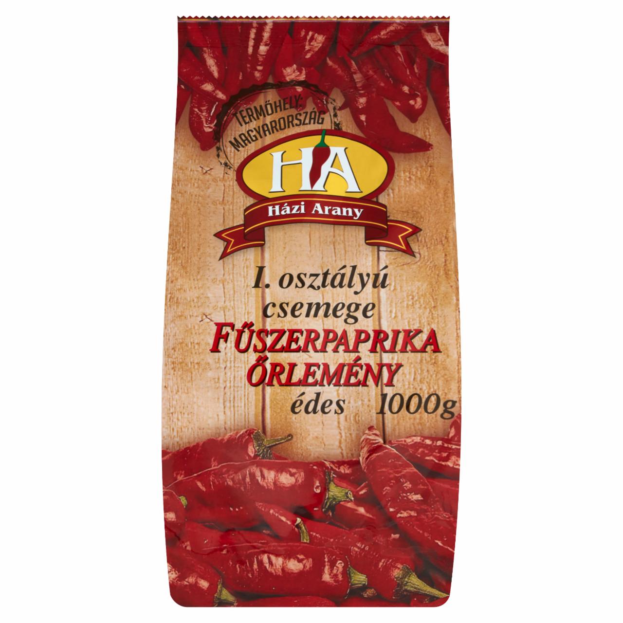 Képek - Házi Arany I. osztályú csemege édes magyar fűszerpaprika őrlemény 1000 g