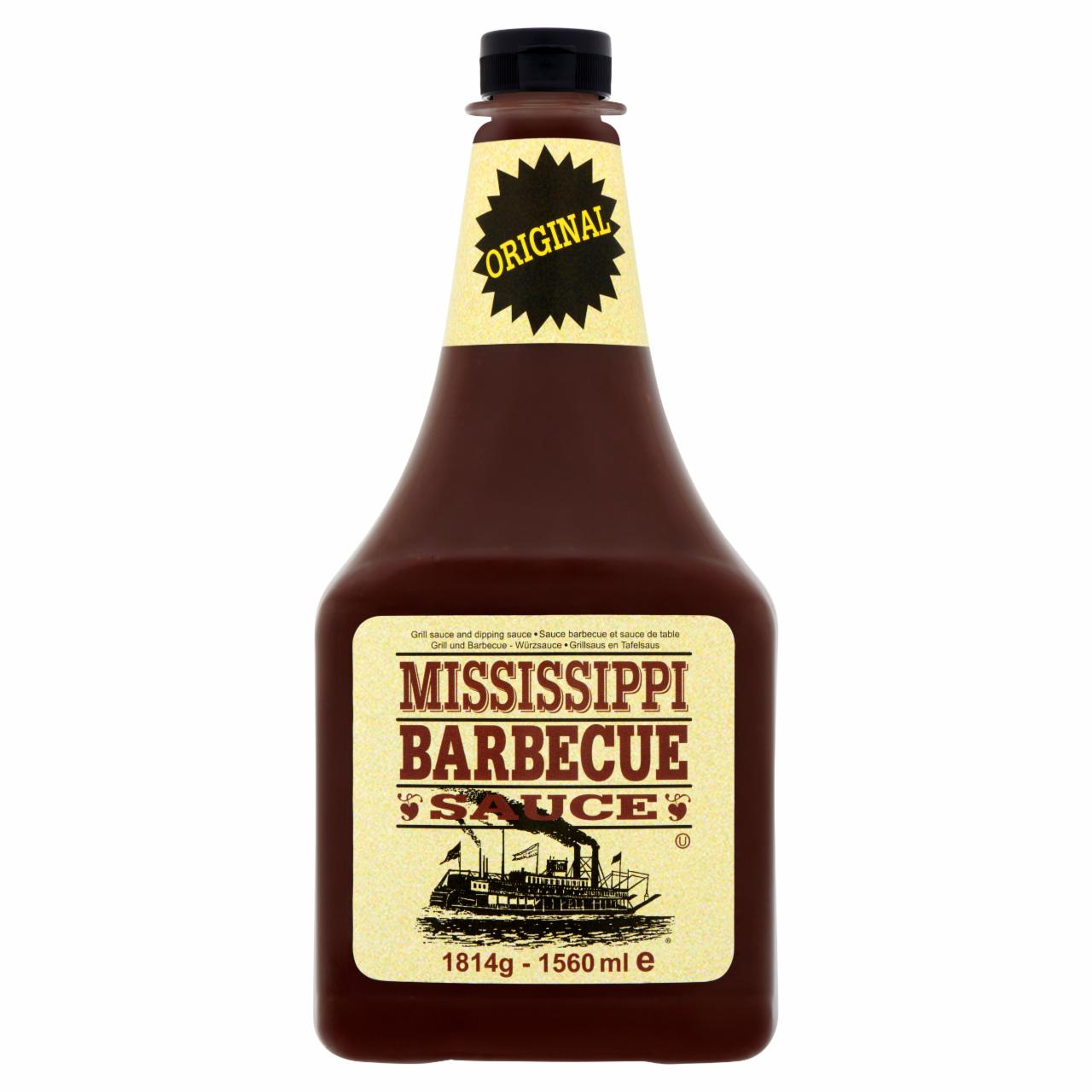Képek - Mississippi Original enyhén csípős barbecue szósz 1814 g