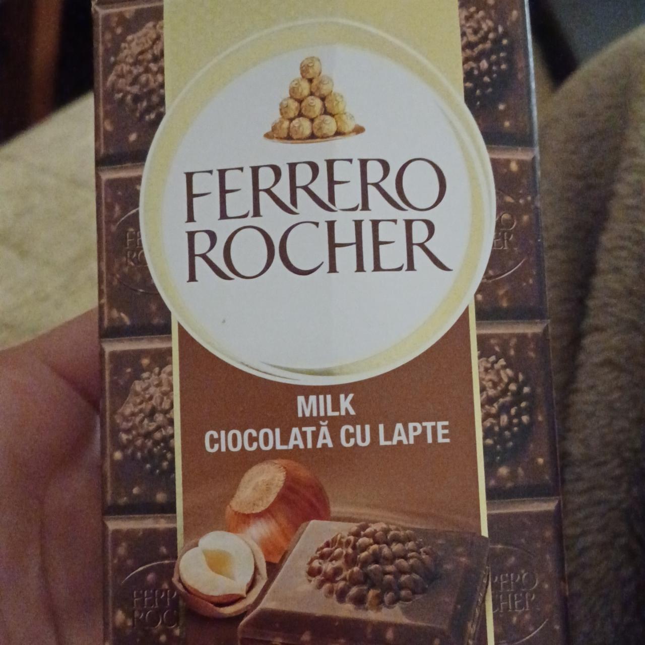 Képek - Milk Ciocolata cu lapte Ferrero rocher
