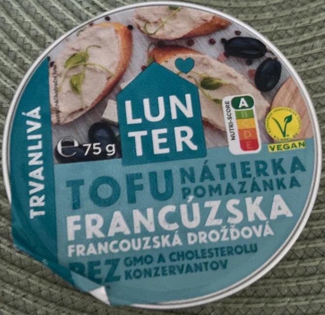 Képek - Tofu pomazánka francouzská drožďová Lunter