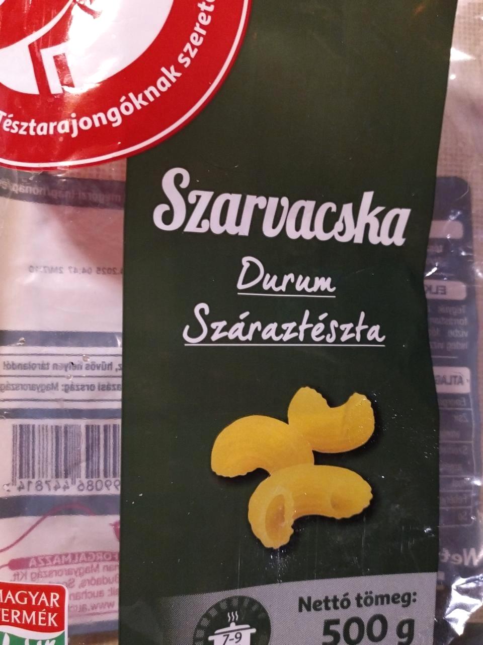 Képek - Szarvacska durum száraztészta Auchan