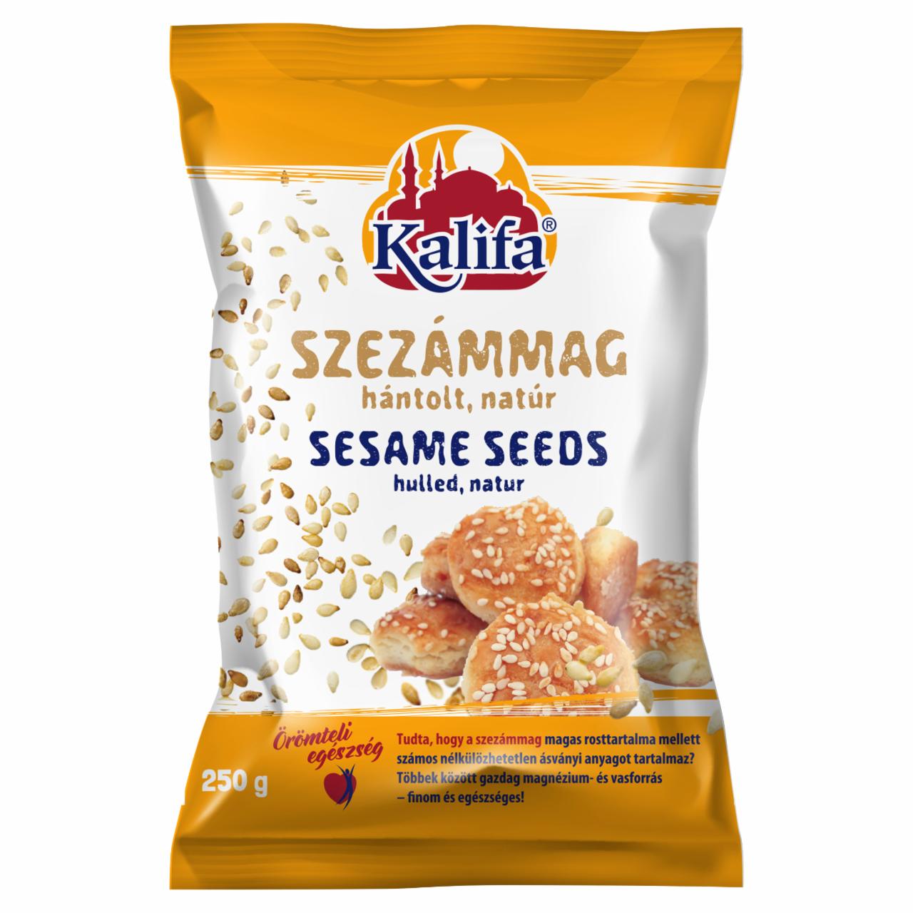 Képek - Kalifa hántolt, natúr szezámmag 250 g