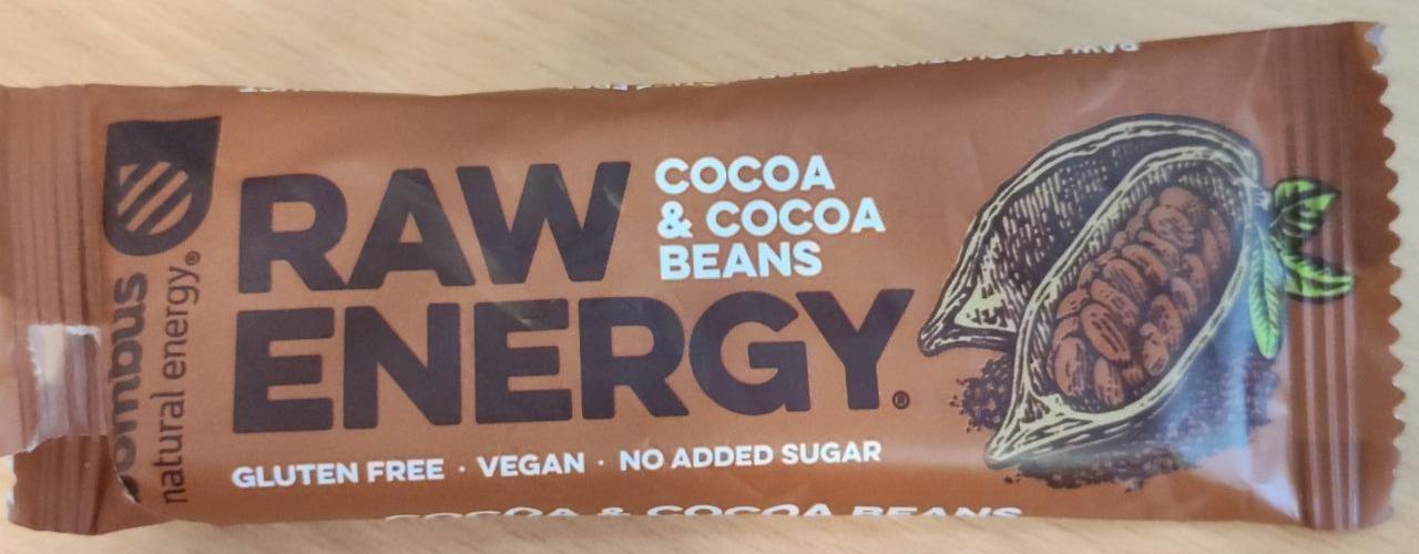 Képek - Energy cocoa & cocoa beans gyümölcs szelet Bombus Raw