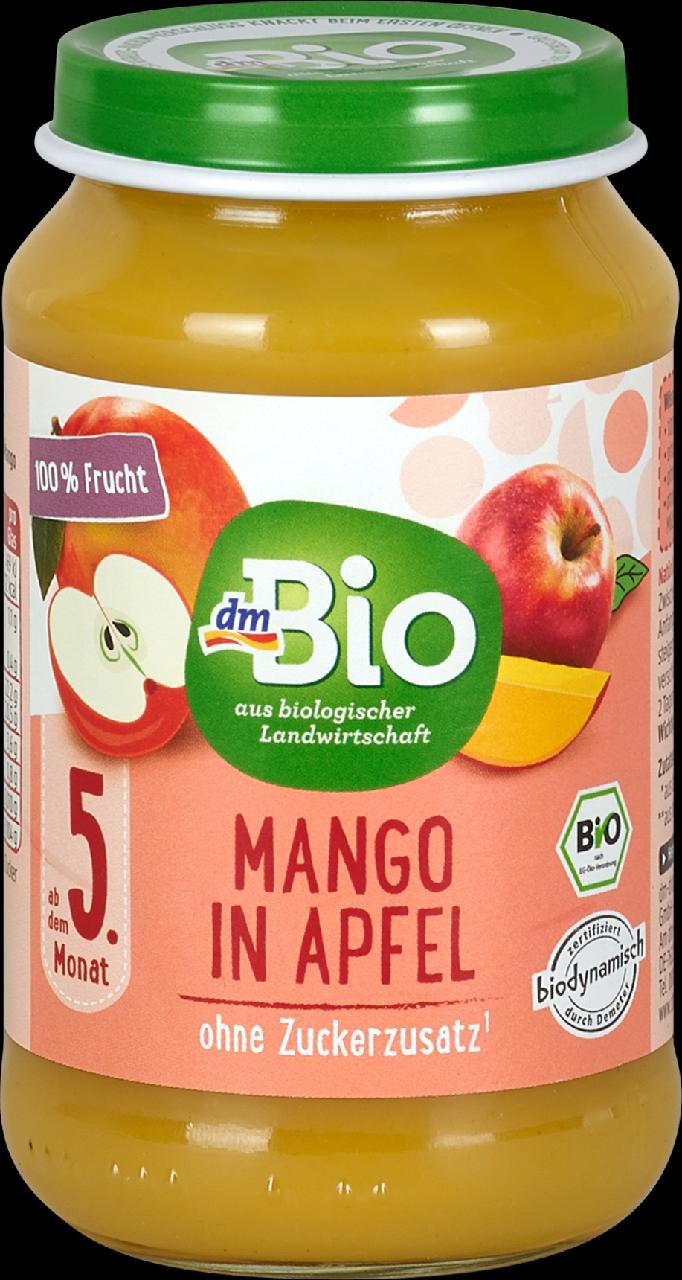Képek - Bébidesszert mangó almában dmBio