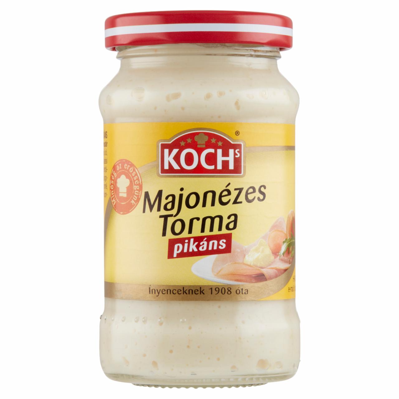 Képek - Koch's pikáns majonézes torma 200 g