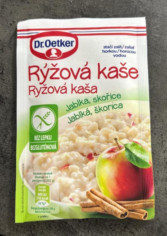 Képek - Ryžová kaša Jablko, škorica Dr.Oetker