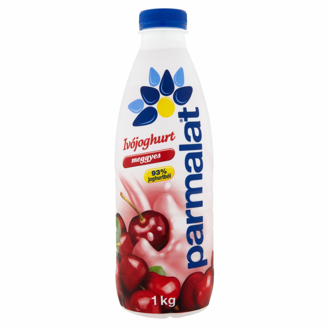 Képek - Parmalat meggyes ivójoghurt 1 kg