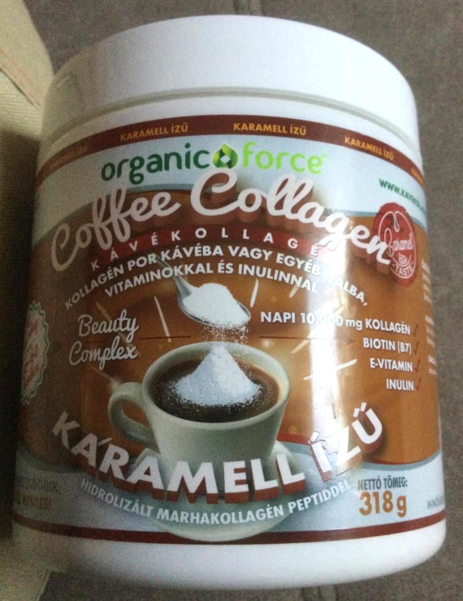 Képek - Organic Coffee Collagen karamell ízű Organic force