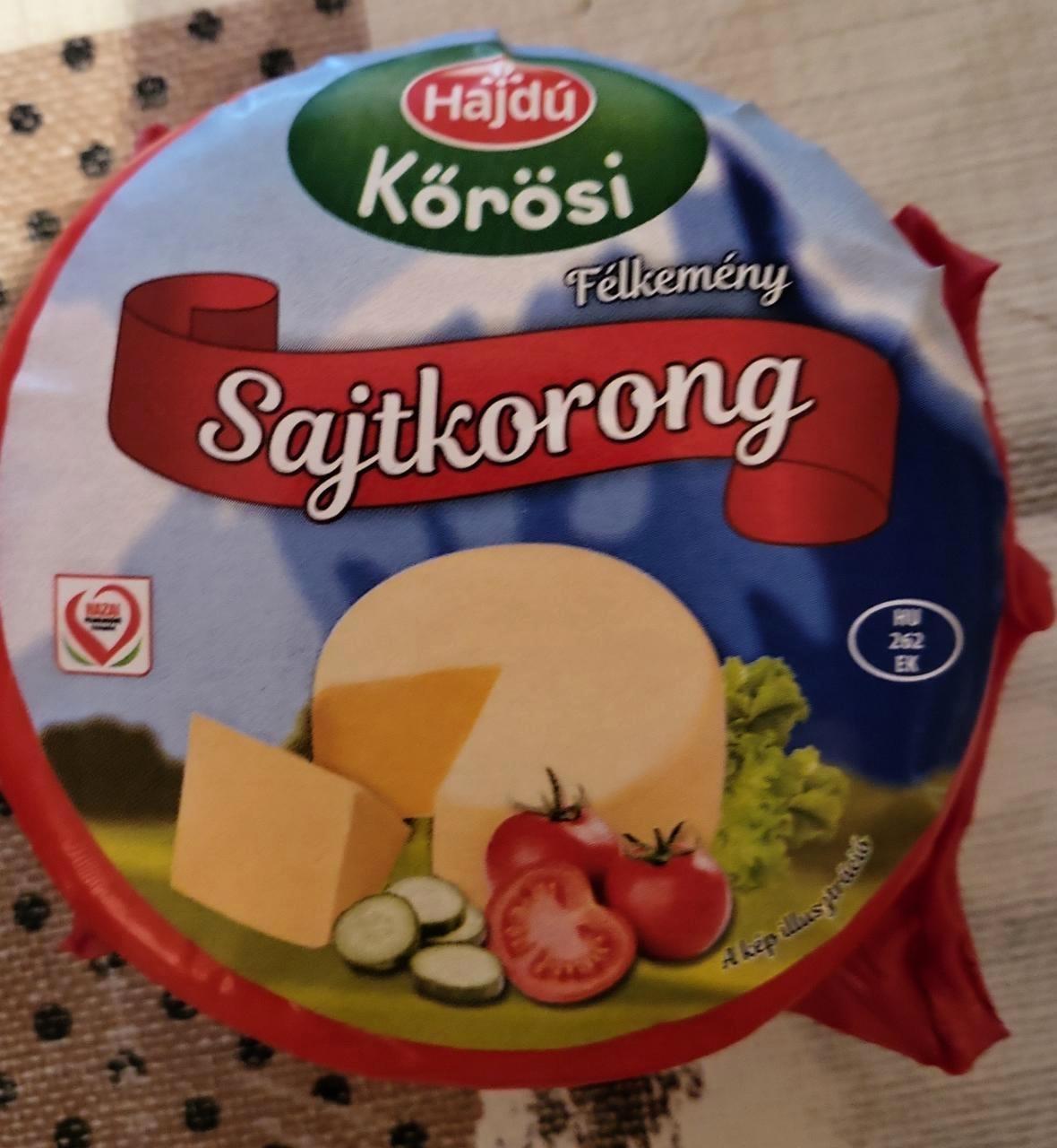 Képek - Hajdú Kőrös félkemény sajtkorong 700 g