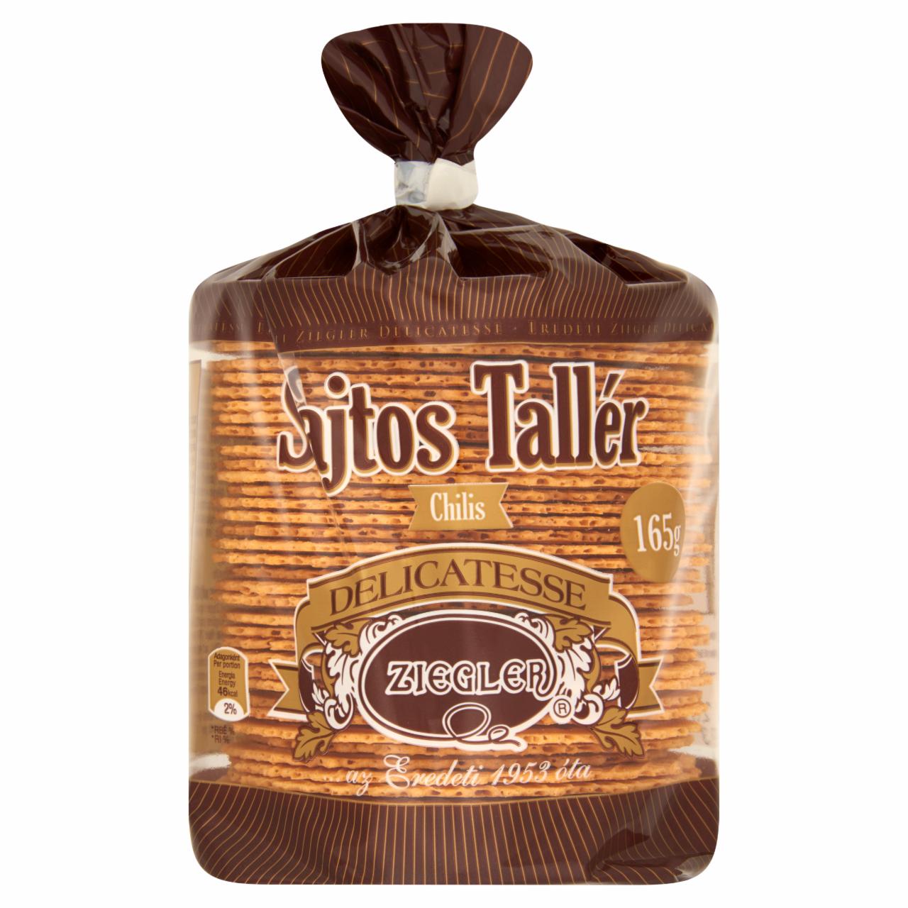 Képek - Ziegler chilis sajtos tallér 165 g