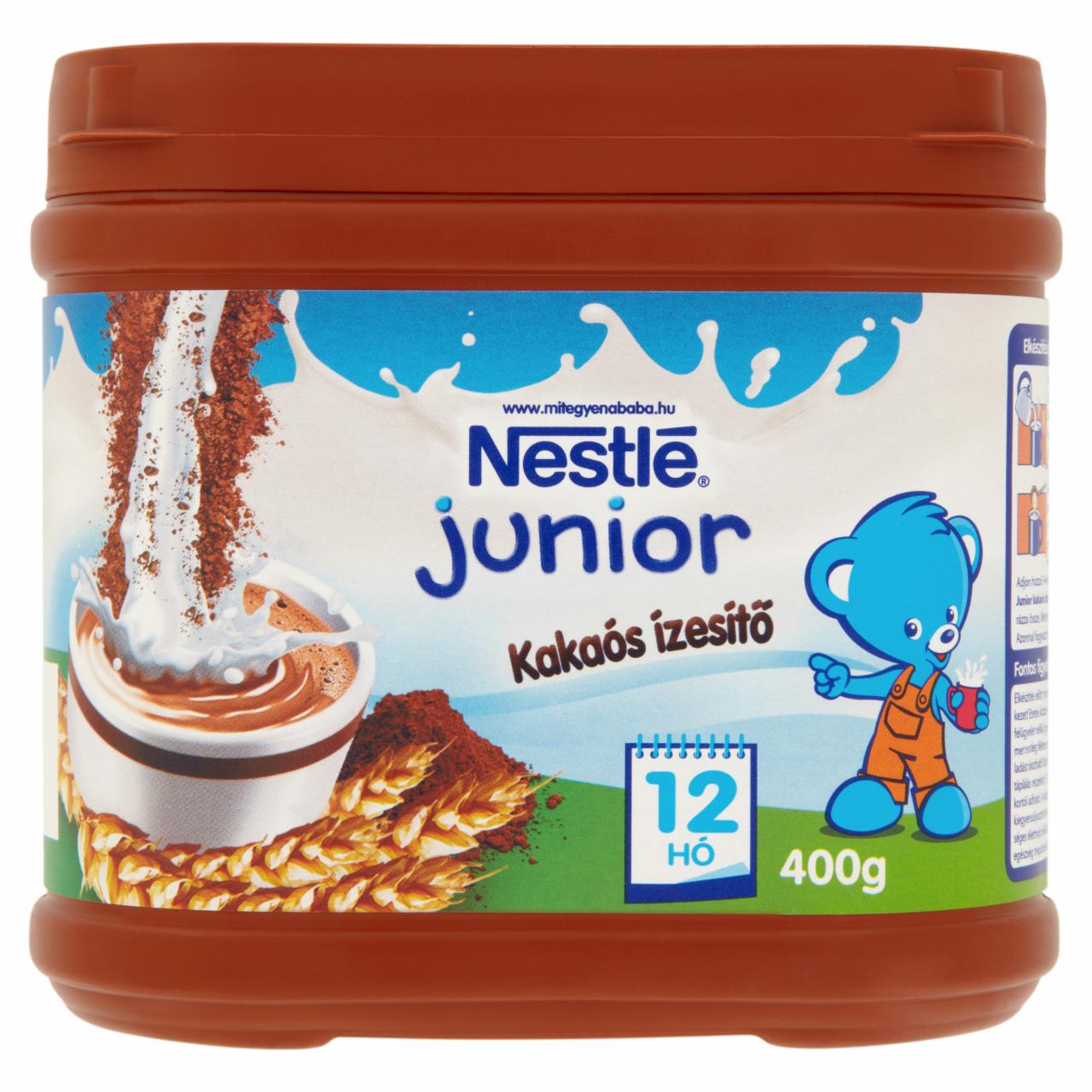 Képek - Nestlé Junior kakaós italpor 12 hónapos kortól 400 g