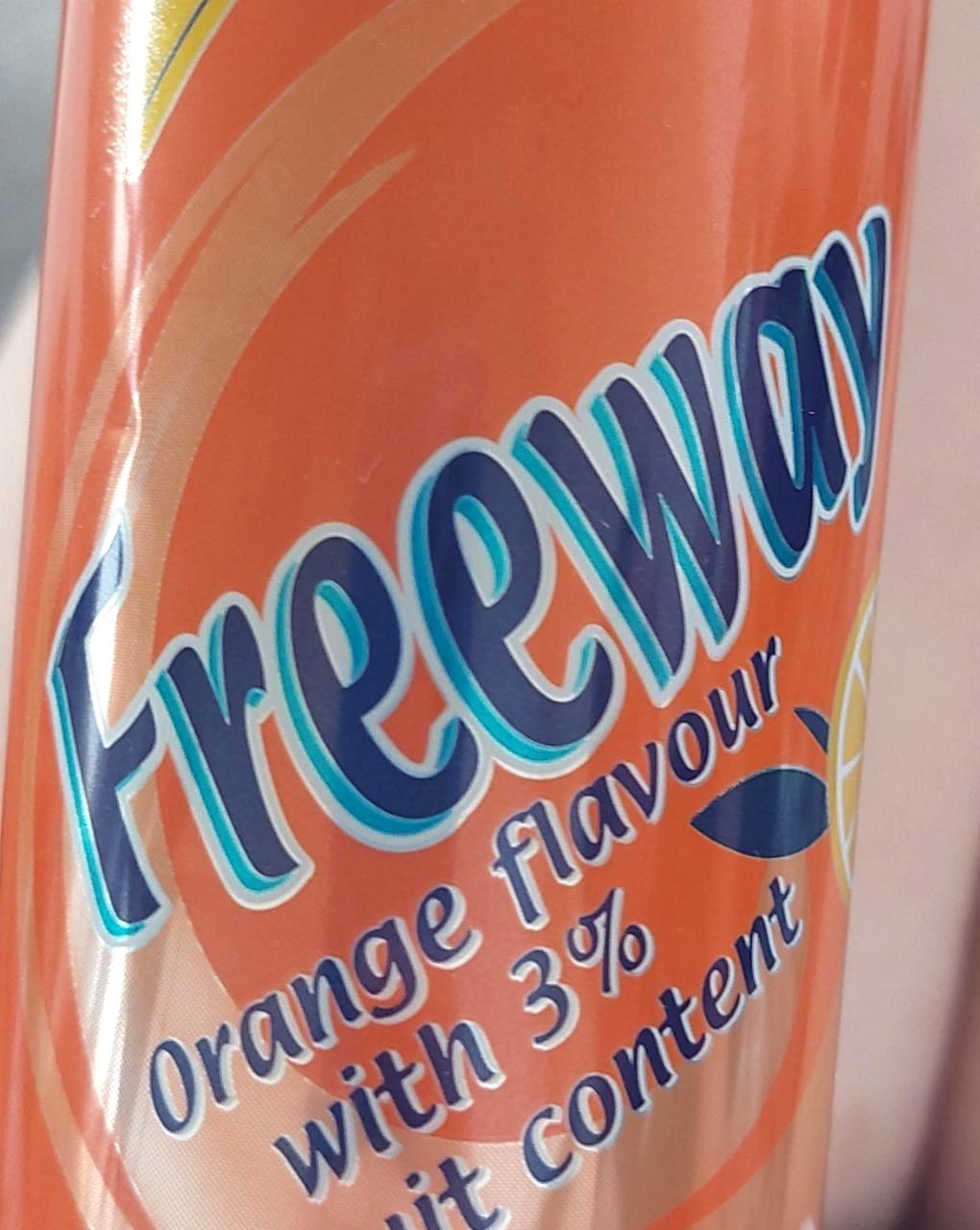 Képek - Freeway orange flavour with 3% fruit content