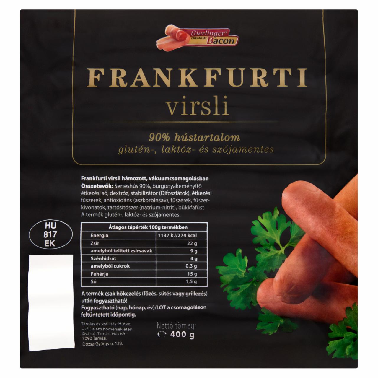 Képek - Gierlinger's frankfurti virsli 400 g