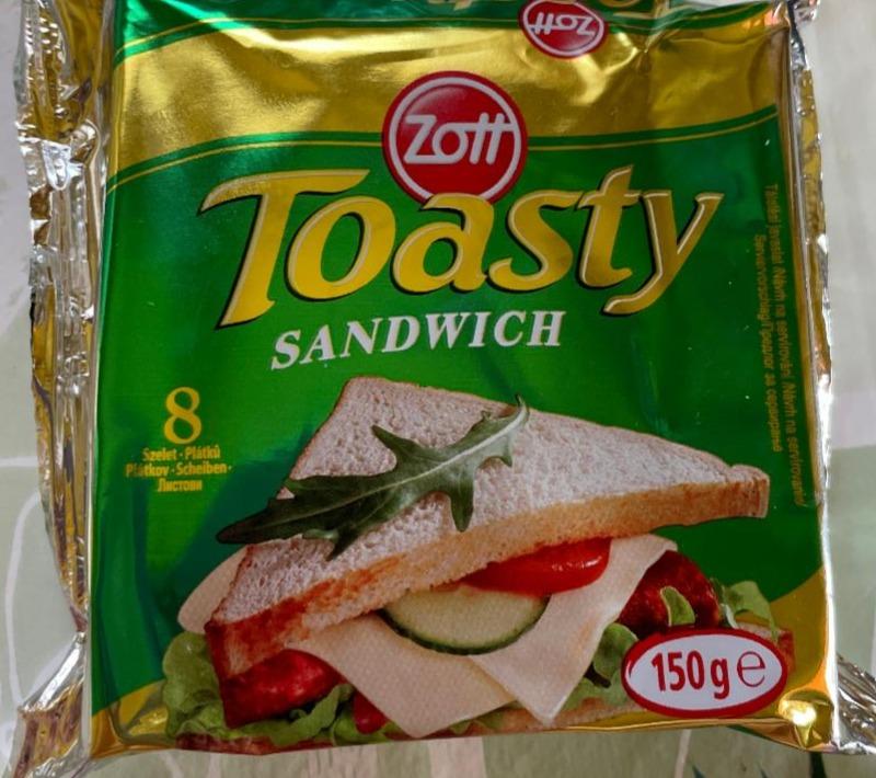 Képek - Toasty sandwich zsíros ömlesztett sajt Zott