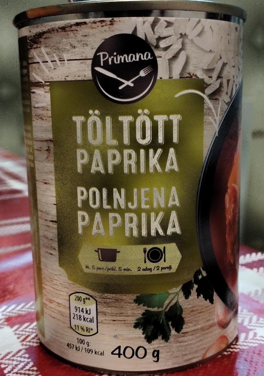 Képek - Töltött paprika Primana