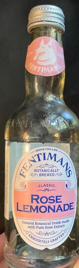 Képek - Rózsaszirmokkalízesített limonádé Fentimans