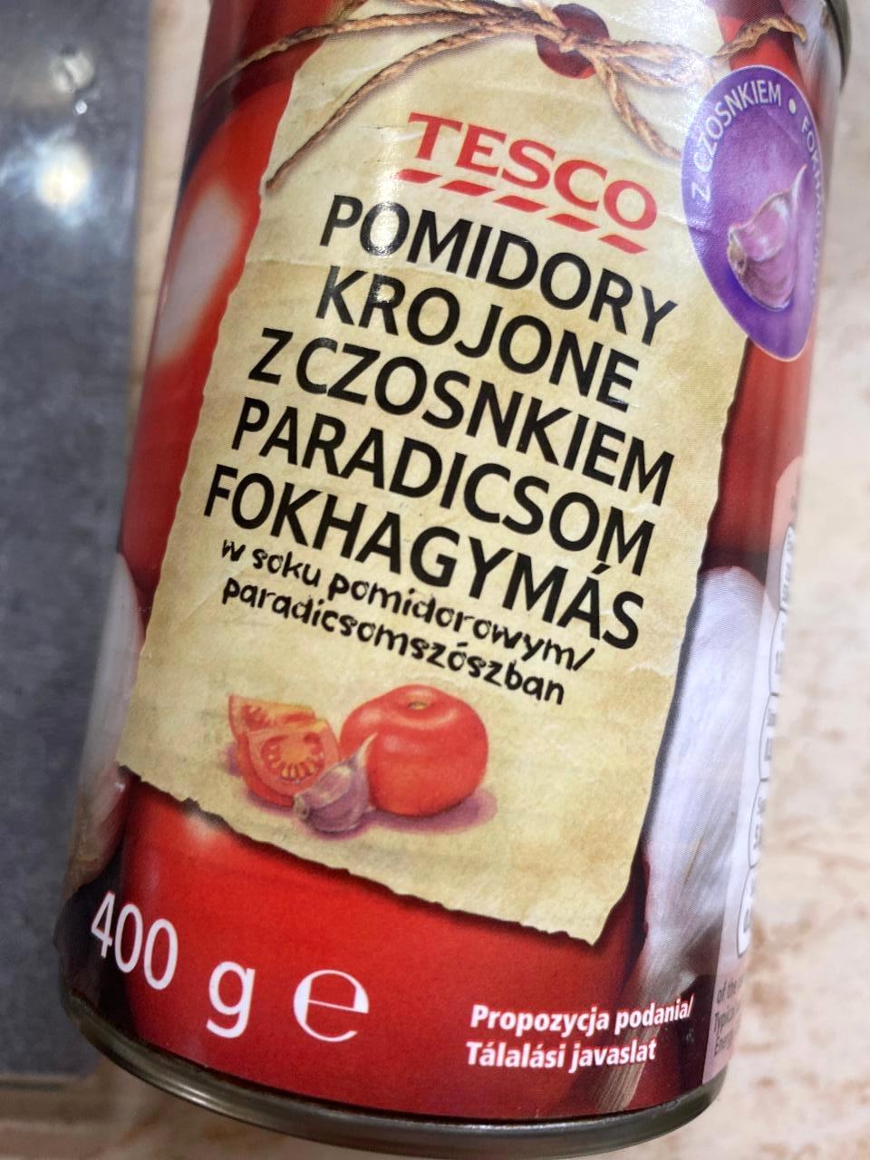 Képek - Paradicsom fokhagymás Tesco