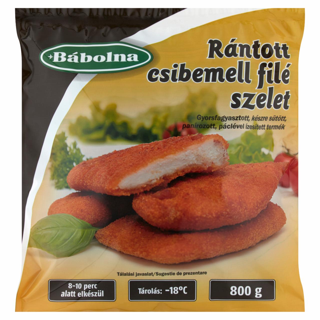 Képek - Gyorsfagyasztott rántott csibemell filé szelet Bábolna