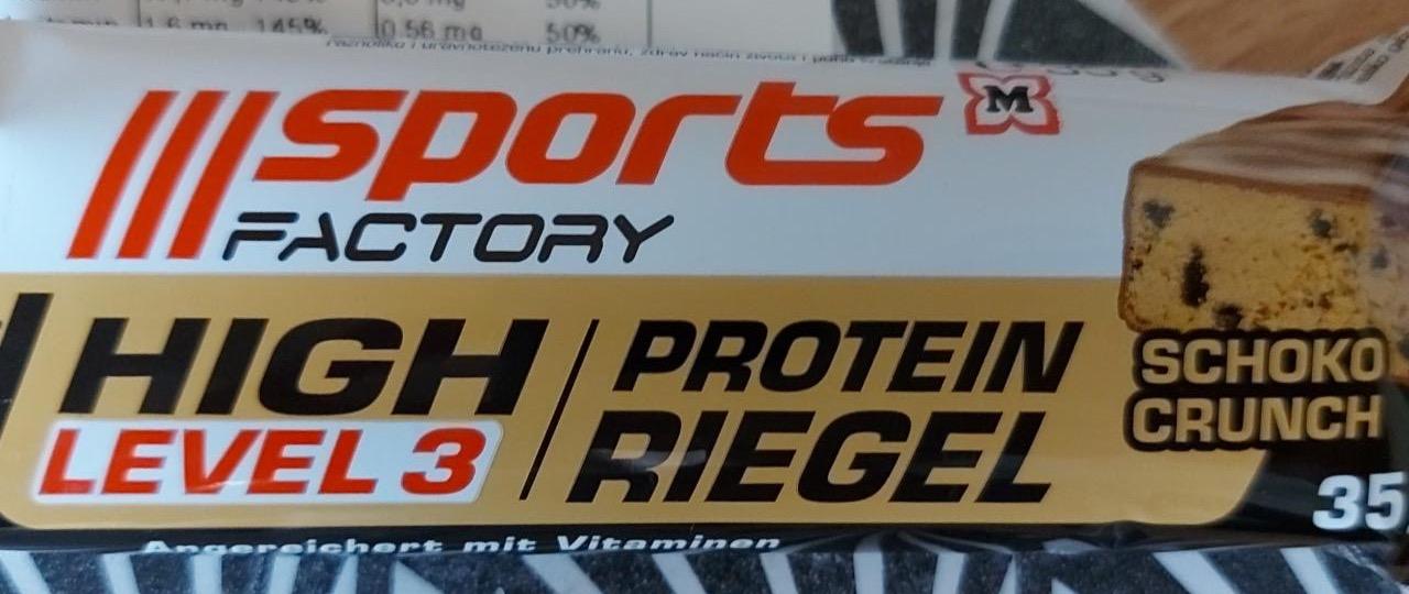 Képek - Protein riegel Schoko crunch Sports factory