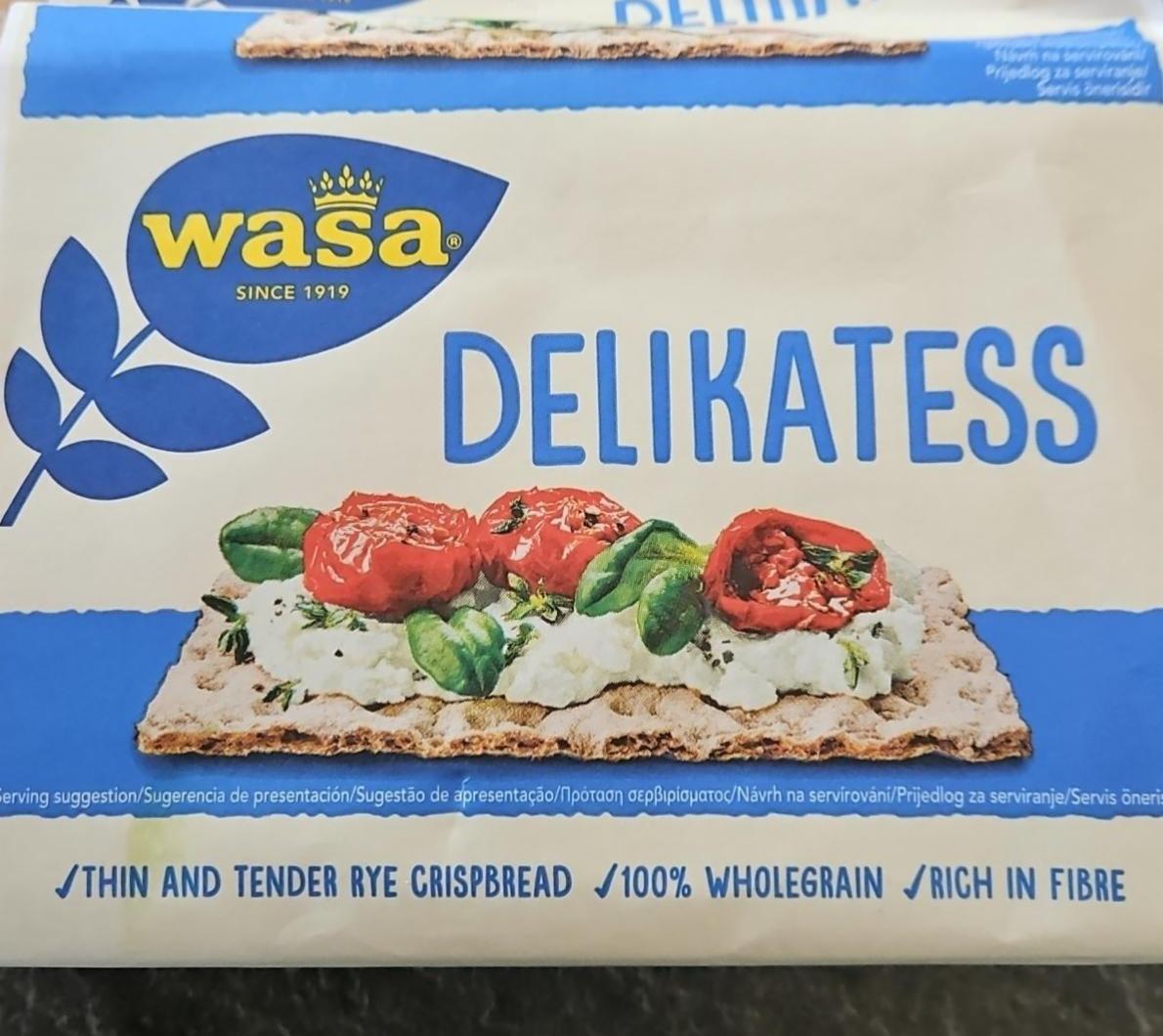 Képek - Delikatess teljeskiőrlésű rozslisztból készült ropogós kenyér Wasa