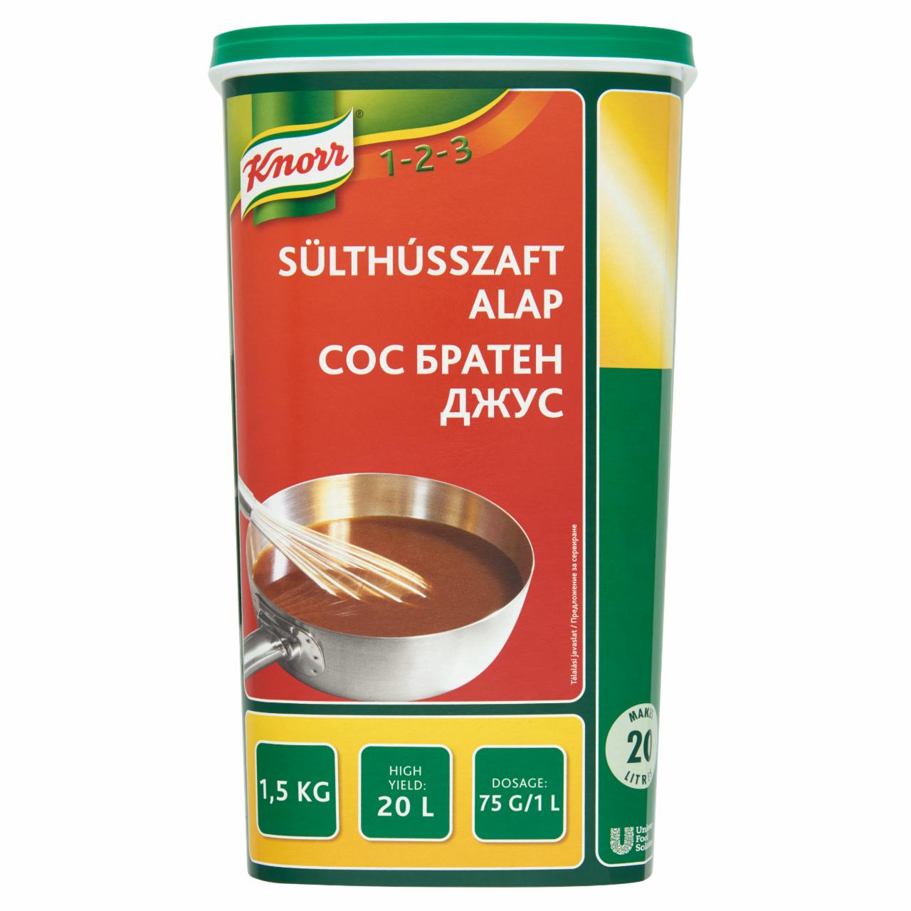 Képek - Knorr 1-2-3 sülthússzaft alap 1,5 kg