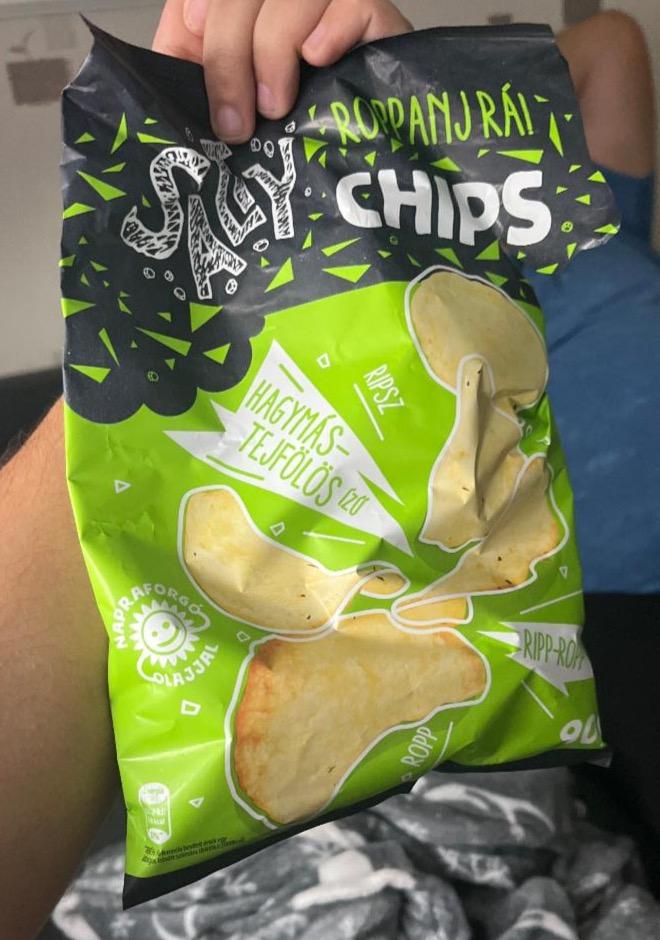 Képek - Hagymás tejfölös ízű chips Salty