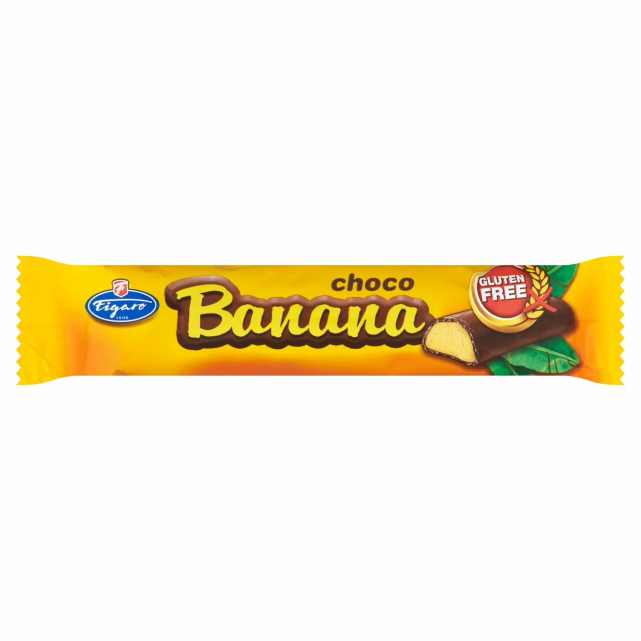 Képek - Figaro étcsokoládéval bevont banános habos zselé szelet 20 g