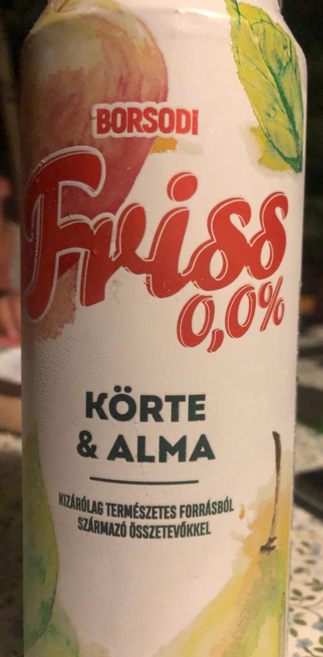 Képek - Friss 0,0% Körte & Alma Borsodi